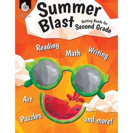Shell Education Teacher Created Materials Book Set, Summer, Grade 2, 8-1/2inWx1/4inLx11inH, Multi SHL51552